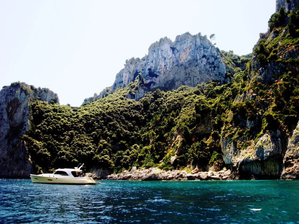Boat in Capri
